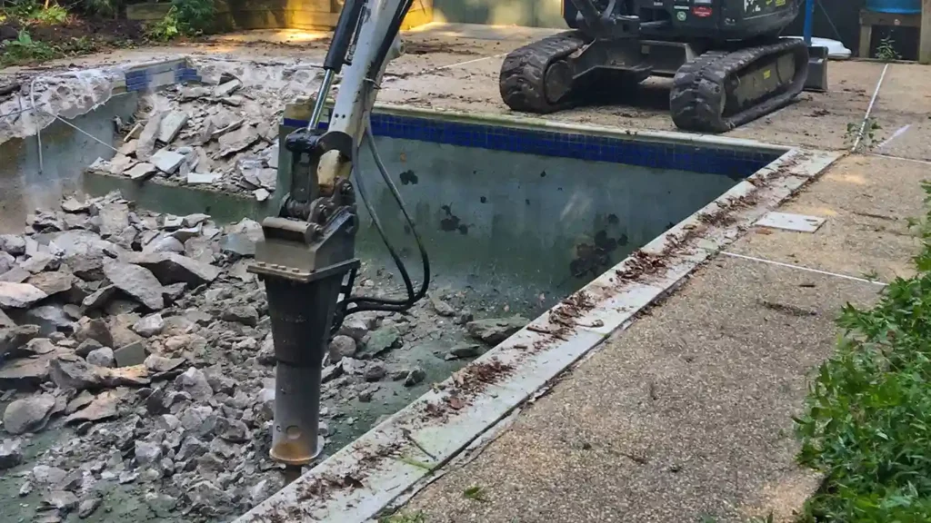 Hardscape Demolition Services in Maryland, Delaware, Virginia, Pennsylvania, Texas, Washington D.C. and other neighboring states.