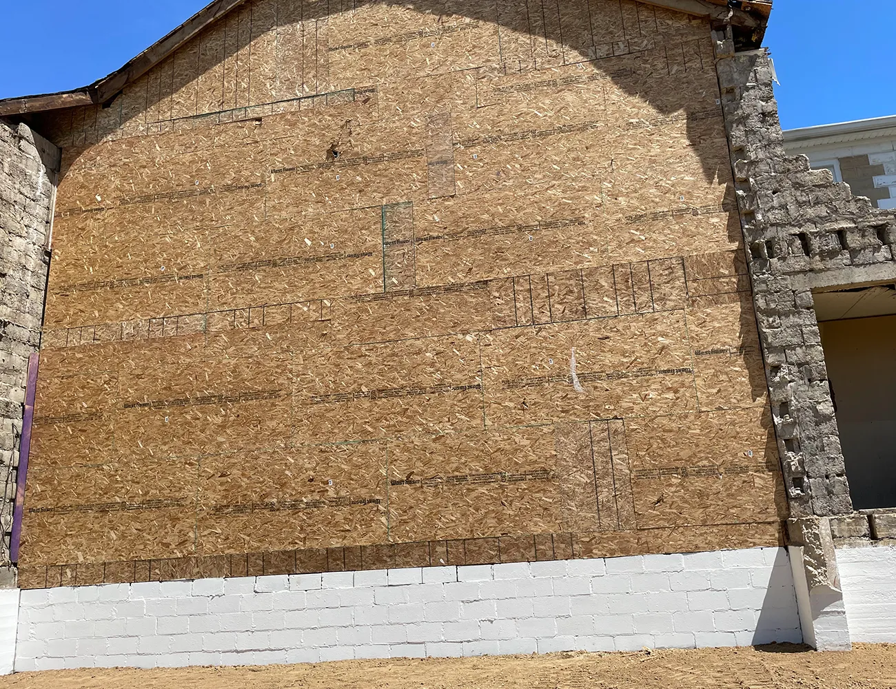 Partial or Selective Demolition of a residential house. (After Image)