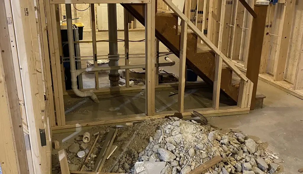 Basement Demolition & Gutting