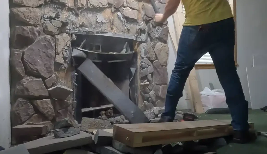 Fireplace & Chimney Removal